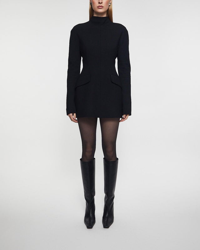 Sportmax Dress Tefrite Mini Black IT 46 (EUR 40)
