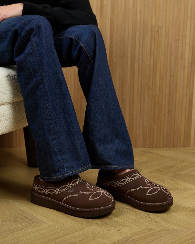 UGG Slipper Tasman Western Dark brown US 8 (EUR 39)