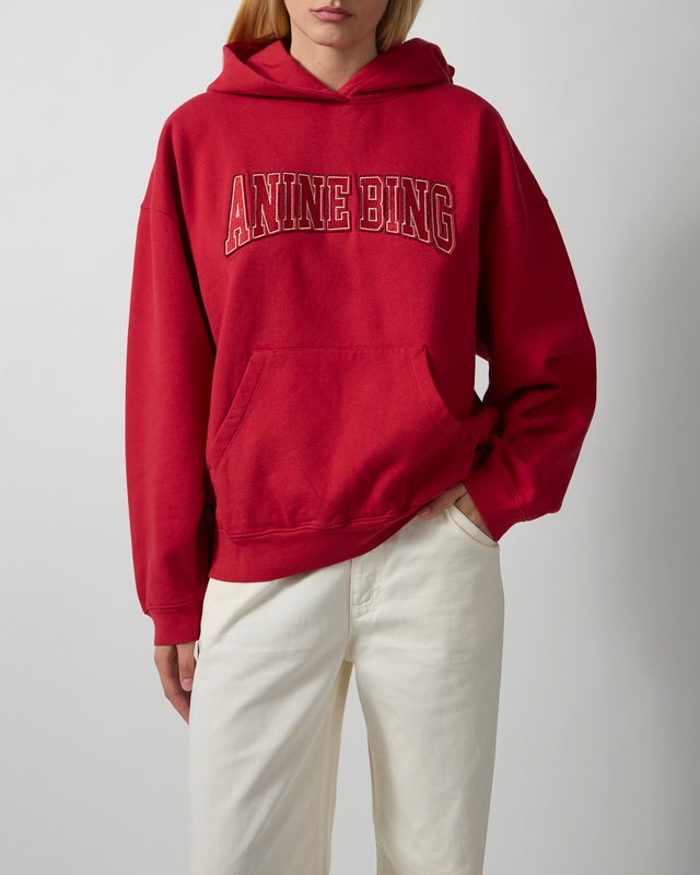 Anine Bing Sweatshirt Harvey Tango Red S