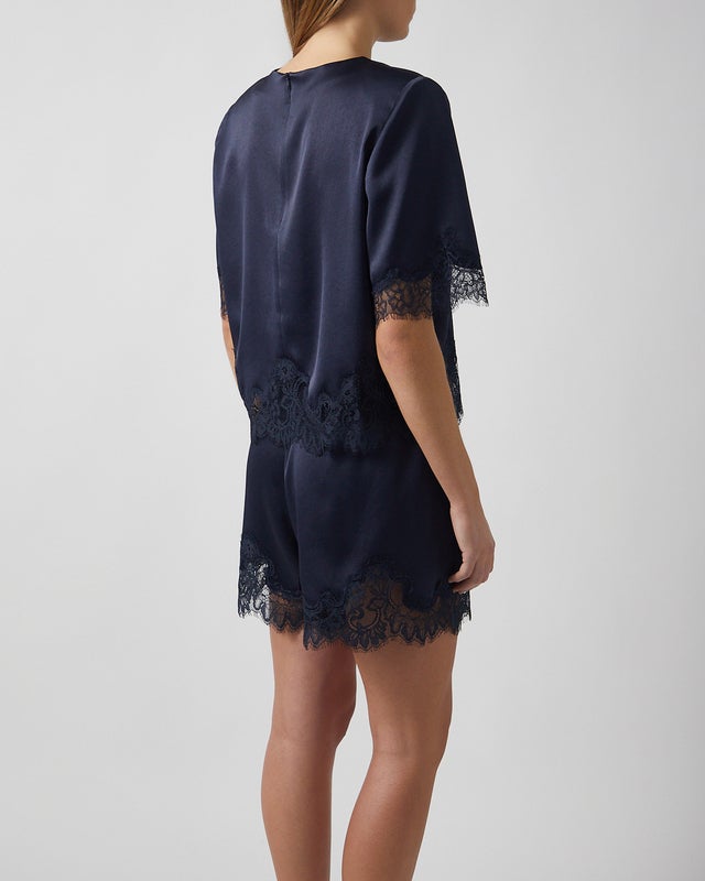 Wakakuu Icons Shorts Lola Lace  Navy L
