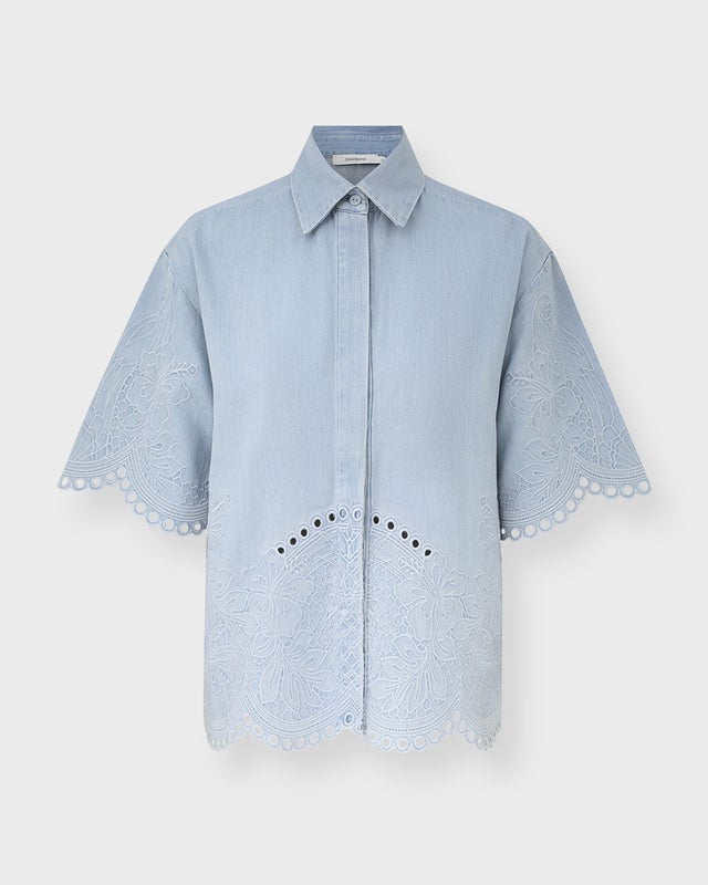 Zimmermann Shirt Daylight Denim Light blue 2 (M-L)