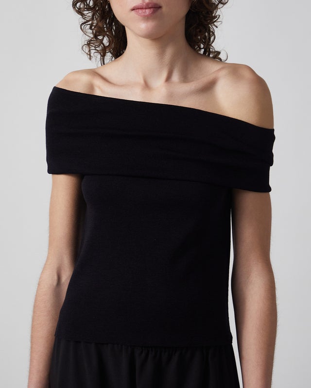 Almada Top Poppy Black XS