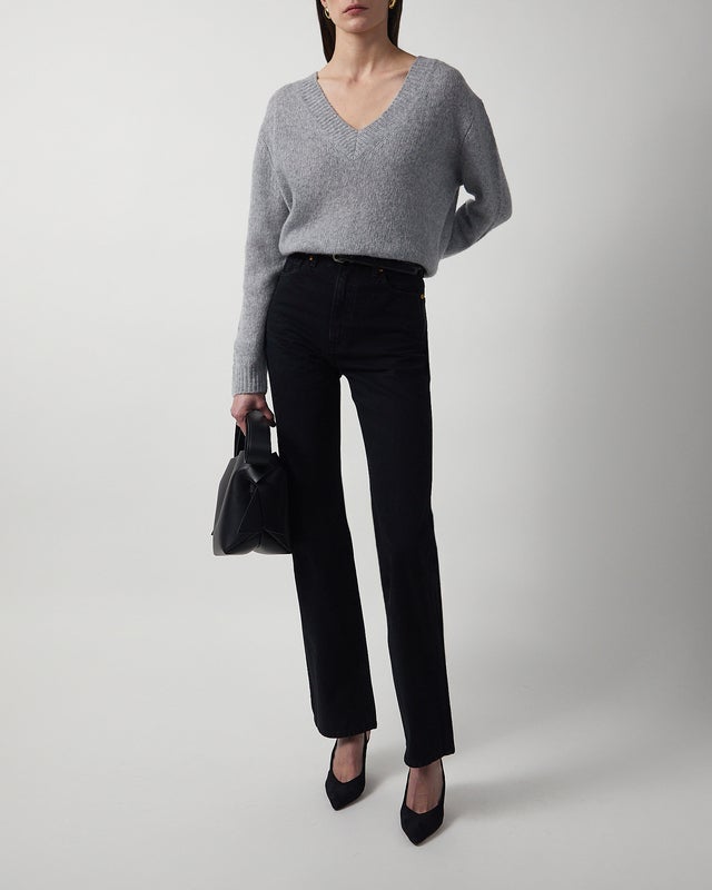 KHAITE Jeans Danielle Prescott Black 26