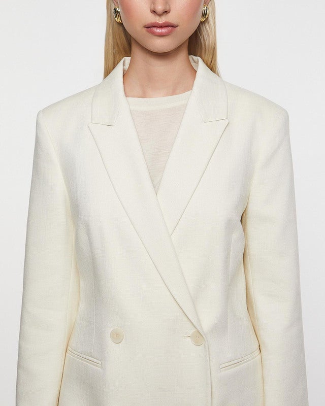 Anine Bing Blazer Jasmine Cream L