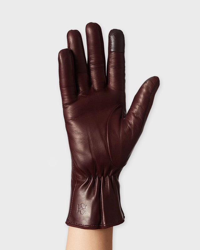 Handsome Stockholm Gloves Essentials Vino Bordeaux L