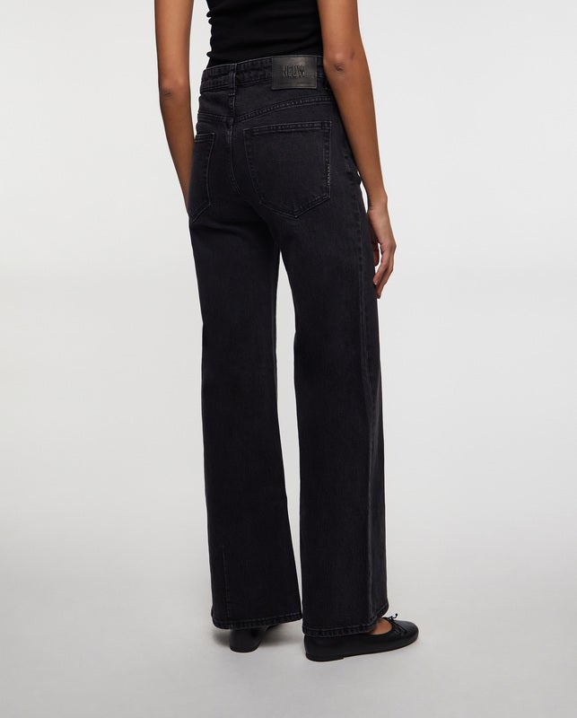 NEUW Jeans Wide French Black Washed black 28