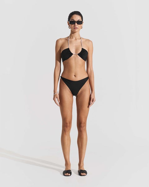 Bikini Bottom Twisted Black 2