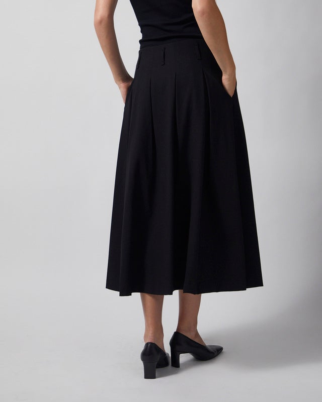 Wakakuu Icons Skirt Pleated Black M