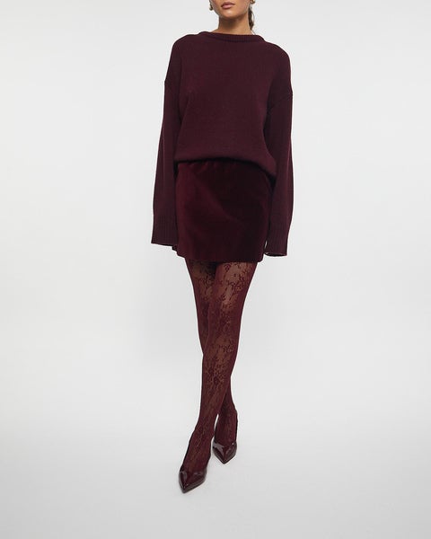 Sweater Albi Burgundy  2