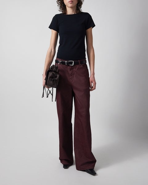 Jeans Journey Melody Boyfriend Bordeaux 2