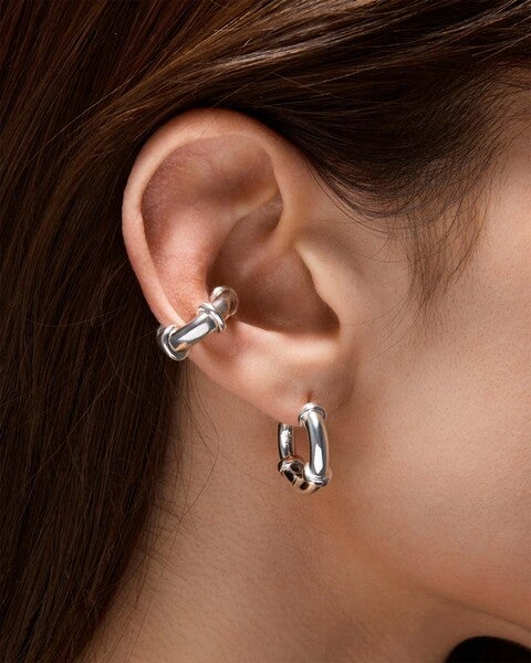 Bolted Hoop silver ONESIZE 2