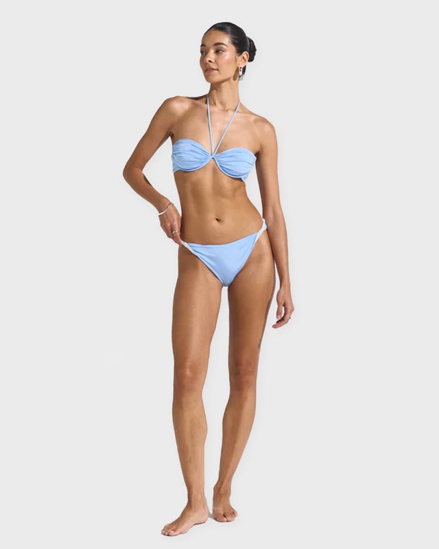 Seaquelle  Bikini Top Billow Light blue L