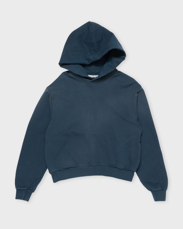 Acne Studios Hoodie Logo Blå XXS