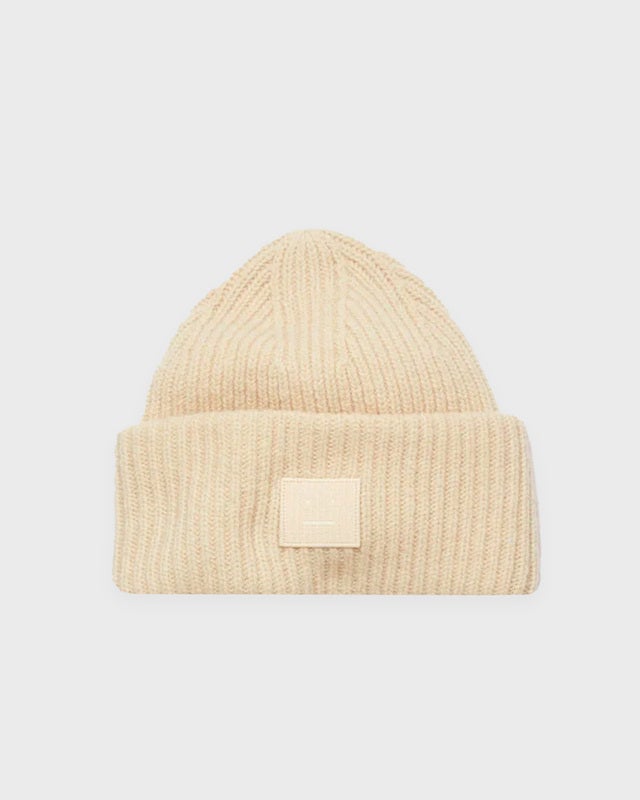 Acne Studios Hat Pansy Beanie Cream ONESIZE