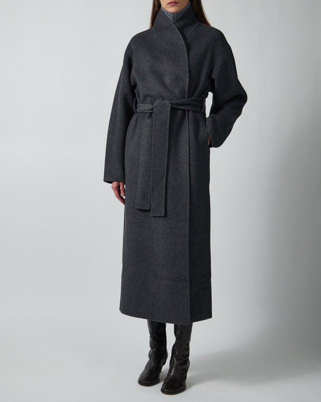 Almada Coat Mara Doublé Dark Grey XS
