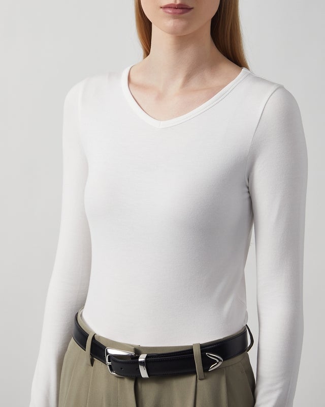 Wakakuu Icons Top Zoe Modal  White M