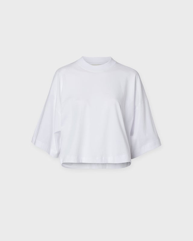 Wakakuu Icons T-Shirt Kim Oversized Cropped White L