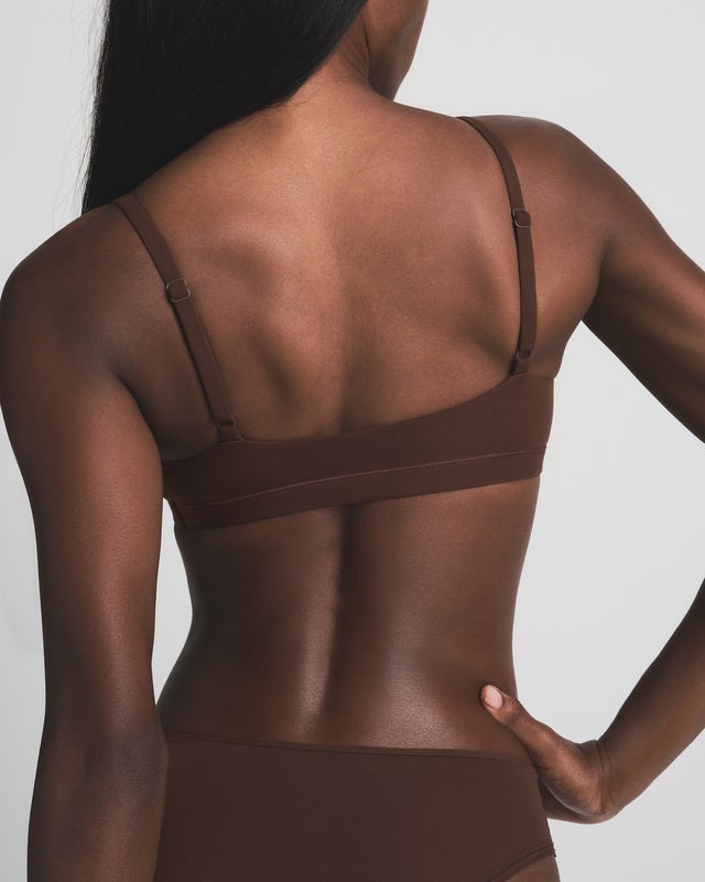 Skims Bralette Fits Everybody Scoop Cocoa S