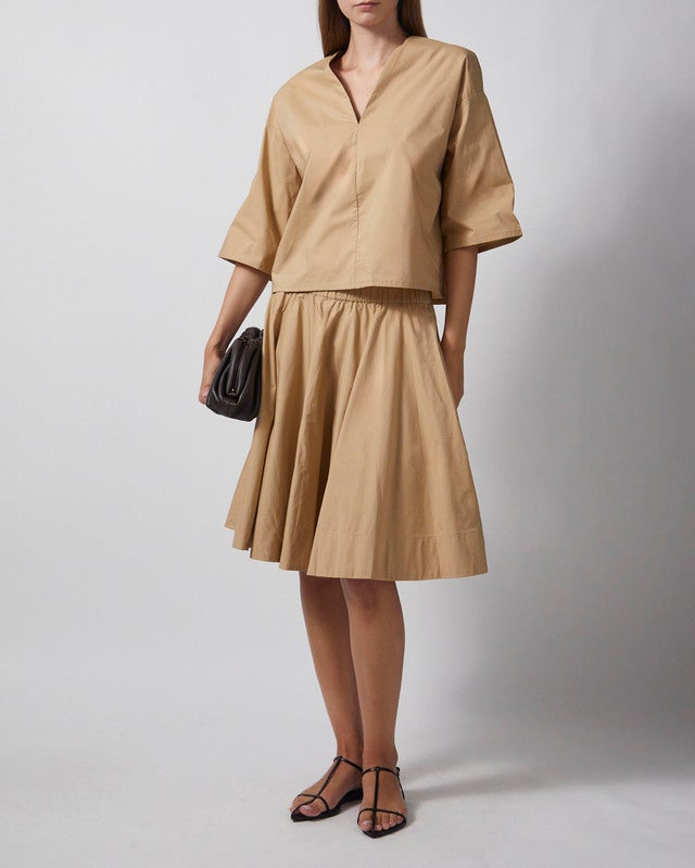 ONE and OTHER Top Mariell Camel XS