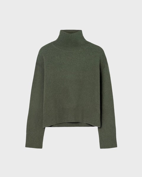 Sweater Abigail Knit Olive 1