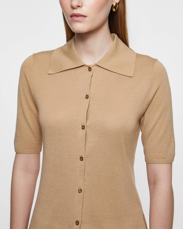 By Malene Birger Blouse Dotta Sand XL