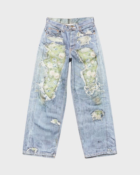 Jeans Trompe-L’œil 1981 Blue/green 1