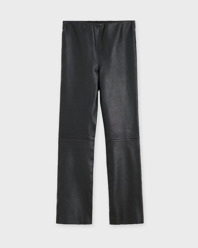 By Malene Birger Trousers Florentina Leather Black 36