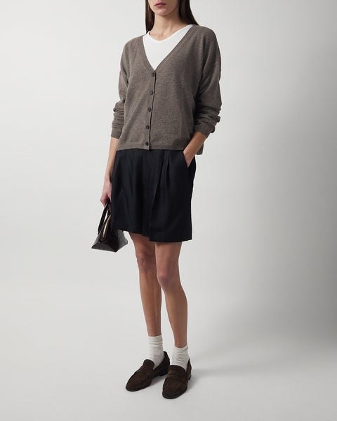 Cardigan Abby Cashmere Taupe 2