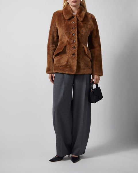Jacket Adeline Shearling Toffee 2