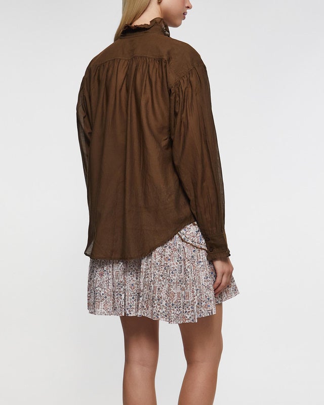 Isabel Marant Étoile Blouse Pamias Dark green FR 42 (EUR 40)