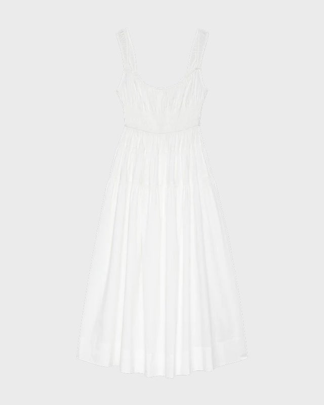 DÔEN Dress Clover White S