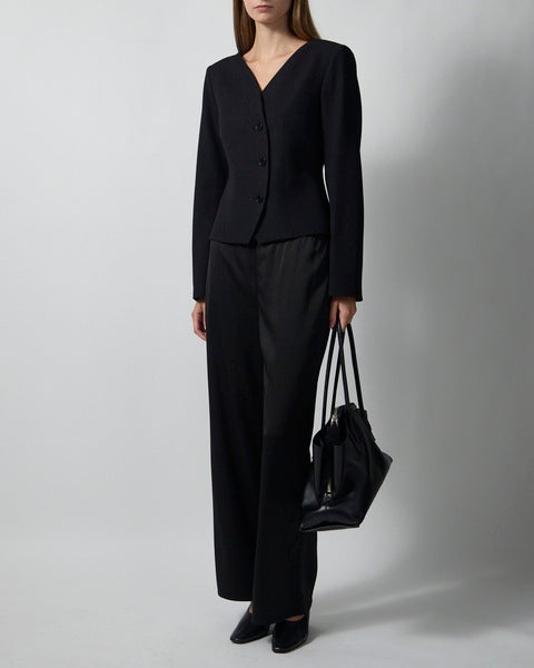 Dinner Jacket Curved Front Black 2