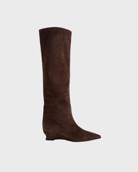 Boots Camille Tall Chocolate 1