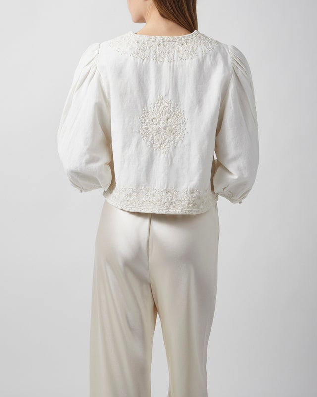 Camilla Pihl Jacket Maya White M-L