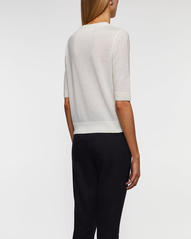 Wakakuu Icons T-Shirt London Merino Wool Creme M