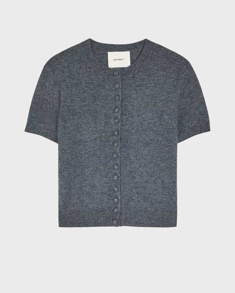 Cardigan Lunea Cashmere Grey 1