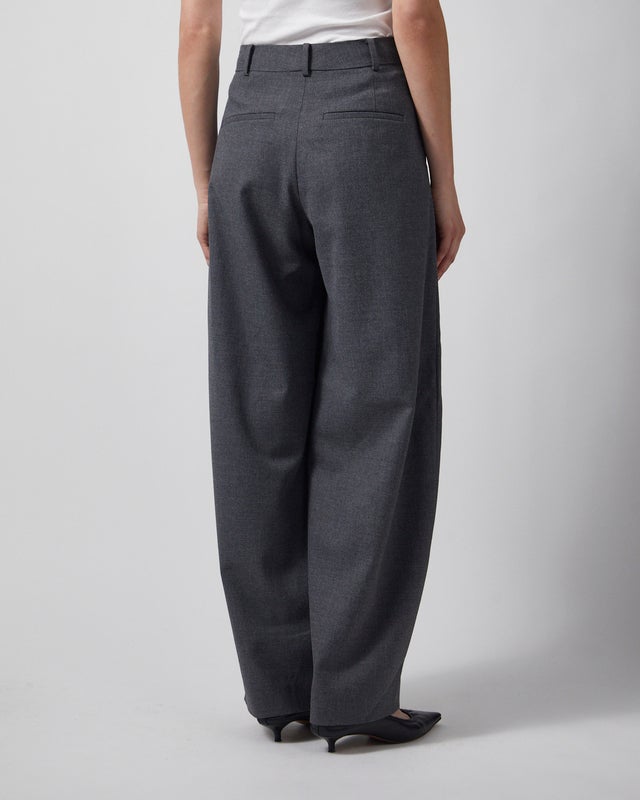 By Malene Birger Pants POVILANNA Grey Melange 34
