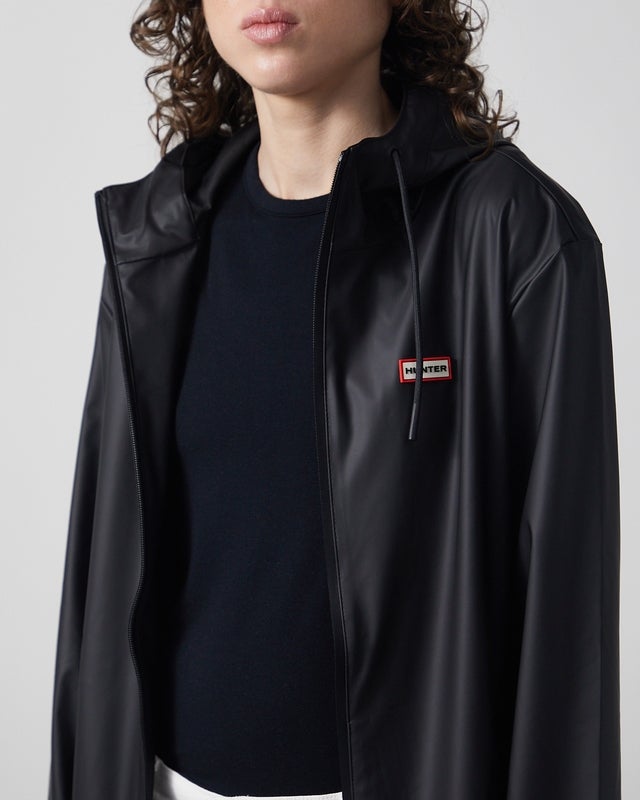 Hunter Coat Andrea PU Rain Black S