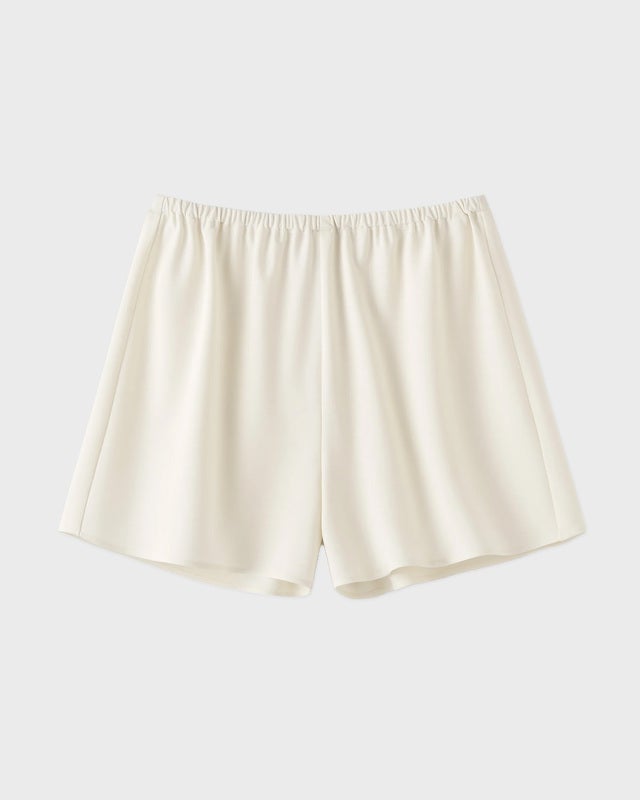 Almada Shorts Bim Crepe  Cream L