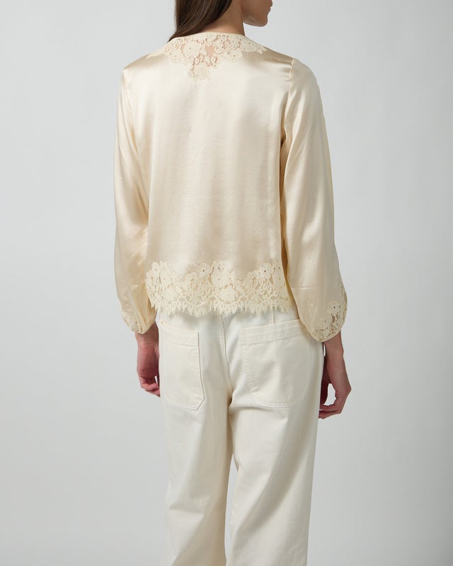 DÔEN Blouse Lucine Cream XS
