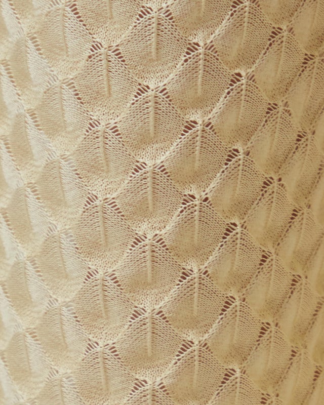 Malina Pants Alissa Knitted Light Yellow XS