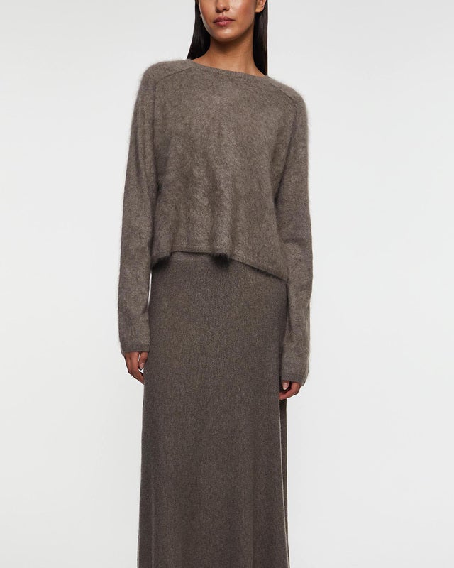 LISA YANG Sweater Lexia Cashmere Brown 0 (XS-S)