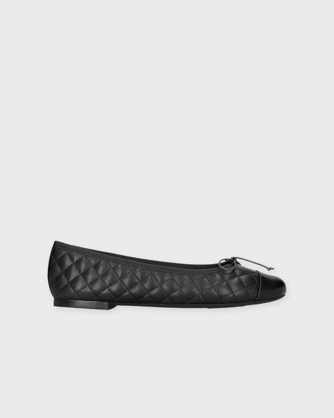 Ballerina Nicole Suede Black 1