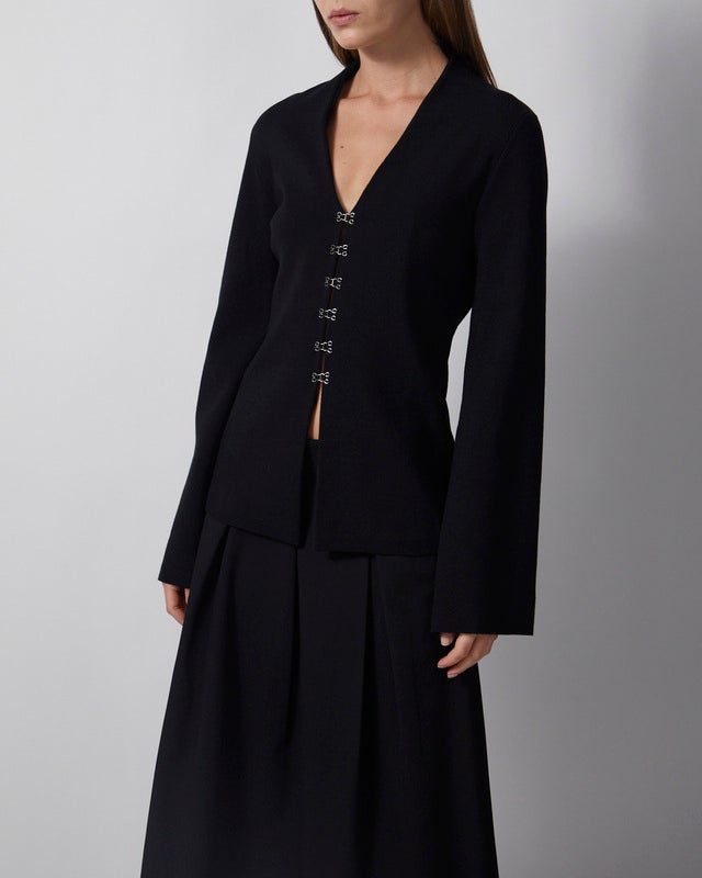 Wakakuu Icons Cardigan Milano Knit Cardigan Black XS