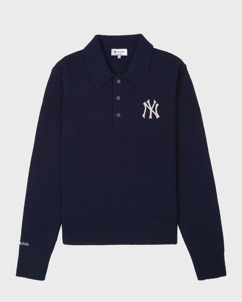 Sweatshirt Heritage Yankees Cashmere Polo Navy 1