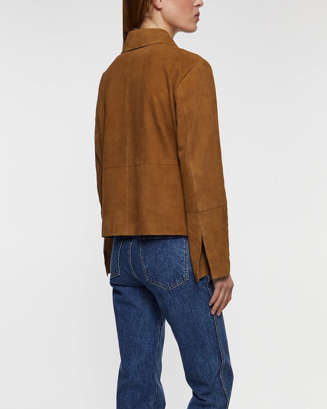 Wakakuu Icons Jacka Coco Suede Brun S