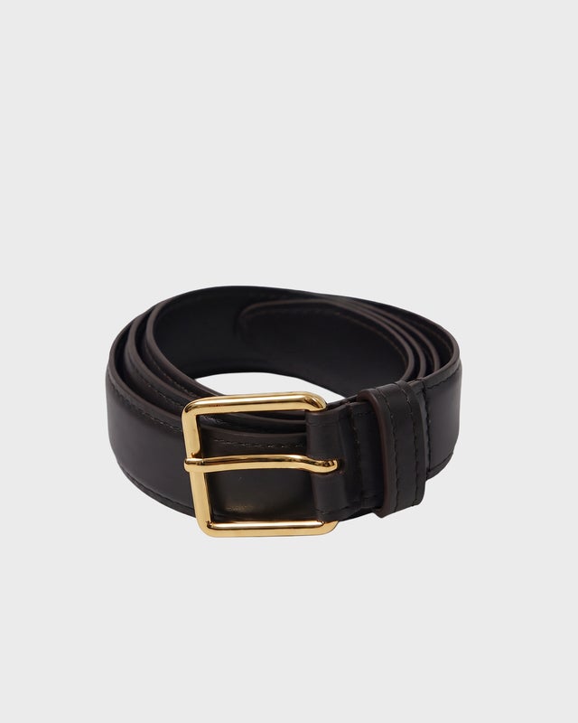 Wakakuu Icons Belt Leather Dark Brown 90