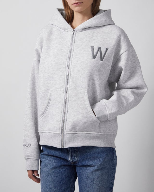 Wakakuu Icons Hoodie Zip Wakakuu Grey Melange XL