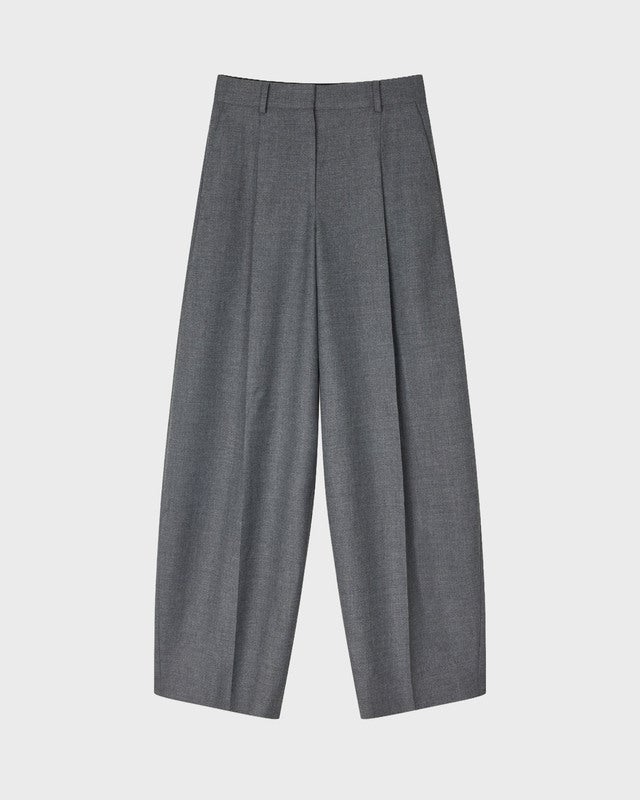 By Malene Birger Pants POVILANNA Grey Melange 34