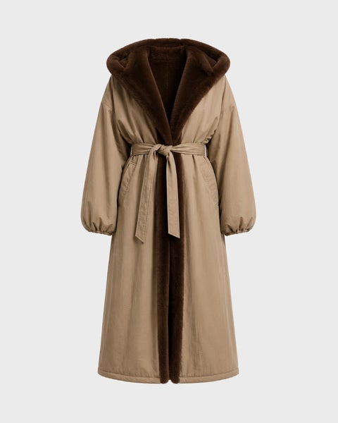 Coat Astrid Taupe 1